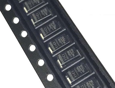 Alternative view of BZG03C18 Diode zener 18V 3W DO-214AC