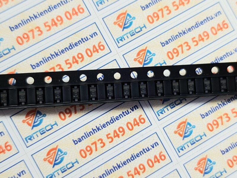BZT52H-B24 Ký Hiệu E3 Diode Zener 24V SOD-123F - Ảnh 2