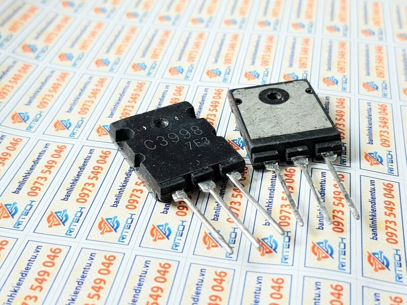 Transistor NPN C3998 2SC3998 25A 1500V TO-3PL tháo máy chính hãng