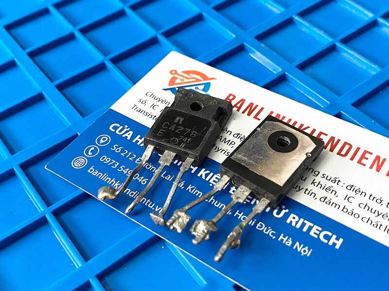 C4278 2SC4278 Transistor NPN 10A 150V TO-3P Tháo Máy