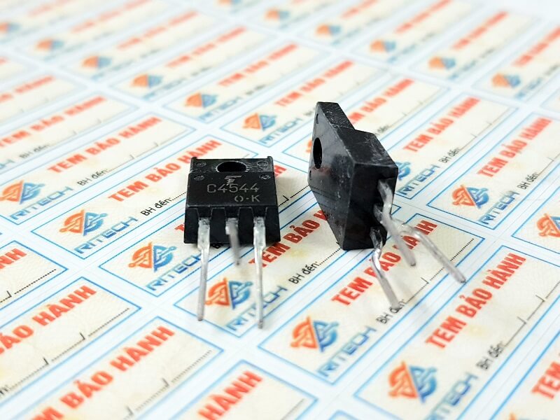 Alternative view of C4544, 2SC4544 Transistor NPN 300V/0.1A TO-220F