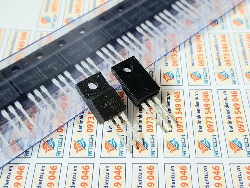C4552, 2SC4552 Transistor NPN 15A/100V/30W TO-220F