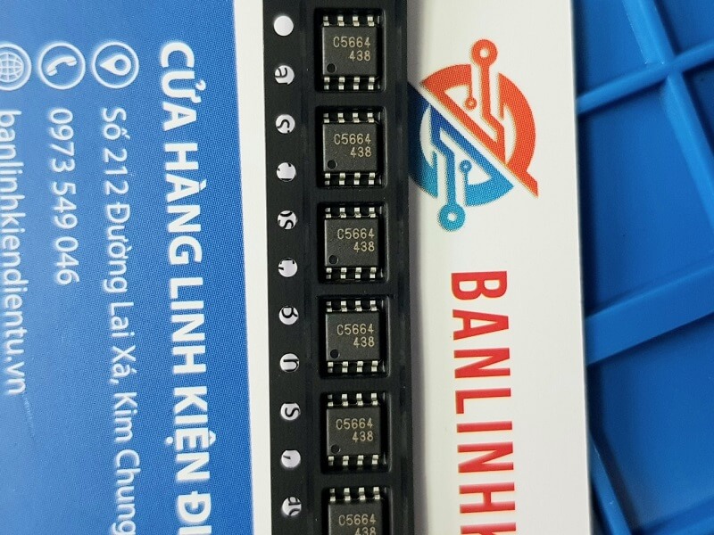 Alternative view of C5664 SOP8 IC DRIVER