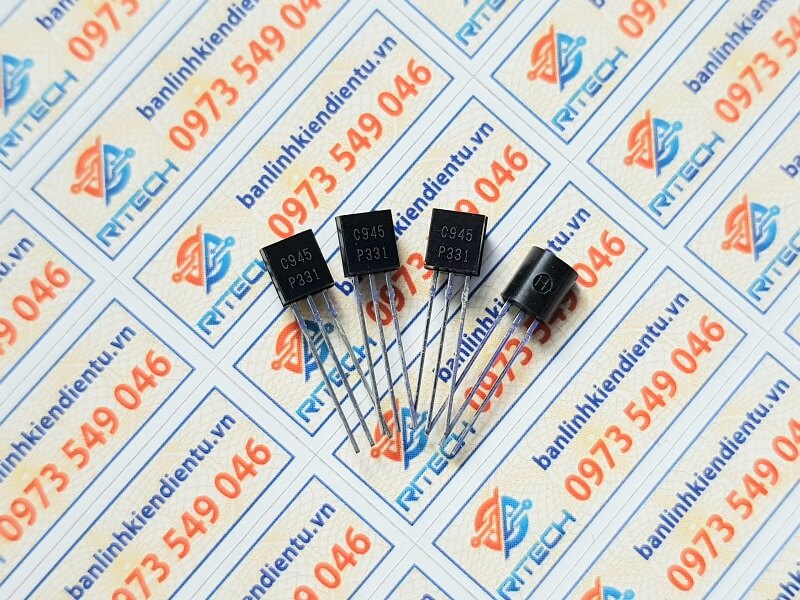 C945 2SC945 Transistor NPN 0.15A/50V TO-92 (Hàng xịn)