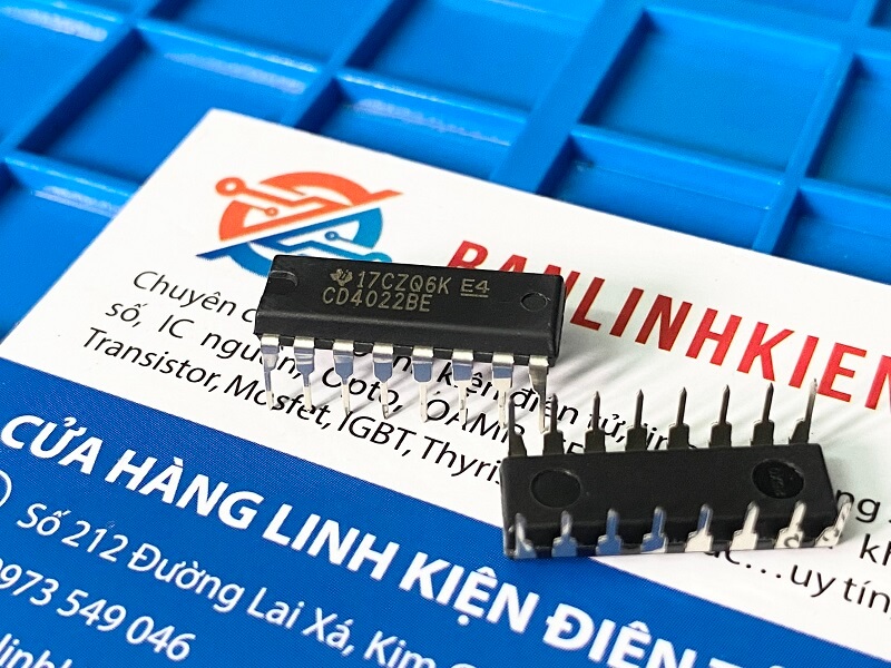 CD4022BE, CD4022 IC số DIP16