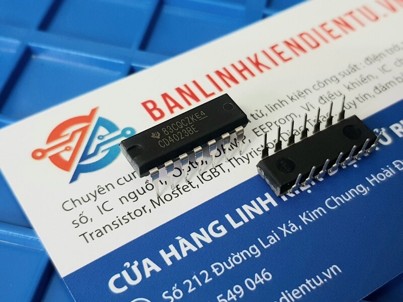 CD4023BE, CD4023 Hàng Nhập Khẩu DIP-14