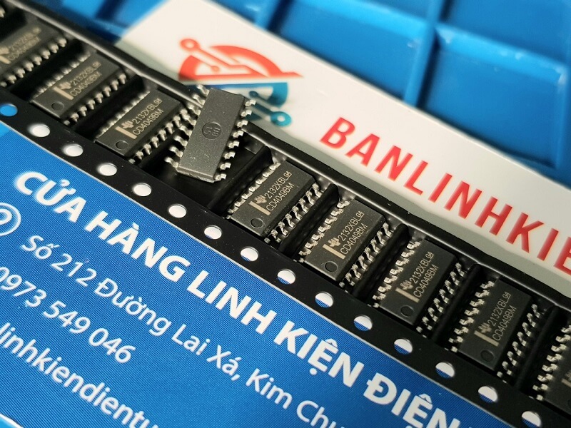 CD4049UBM, CD4049BM, CD4049 IC Số cổng NOT SOP-16 - Ảnh 4