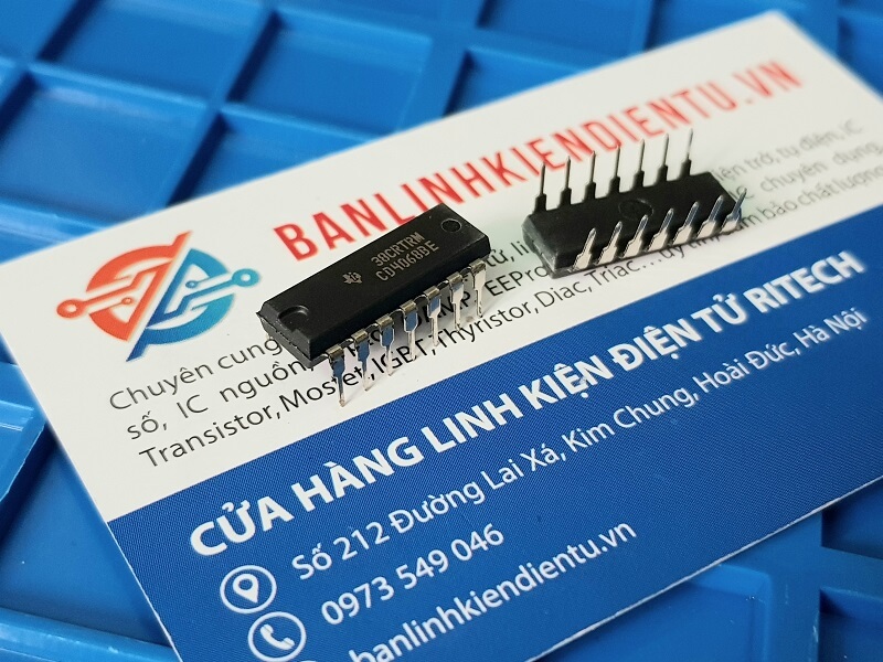 Alternative view of CD4068BE, CD4068 IC số Dip 14