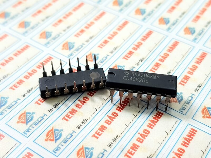 CD4082BE, CD4082 IC Số DIP-14 Chính Hãng Nhập Khẩu