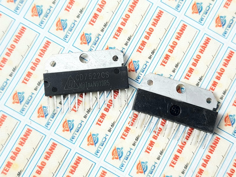 CD7522CS IC khuếch đại âm thanh SIP-12