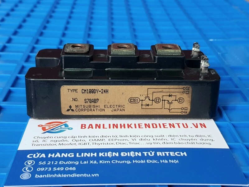 CM100DY-24H Module IGBT 100A 1200V ( tháo máy )