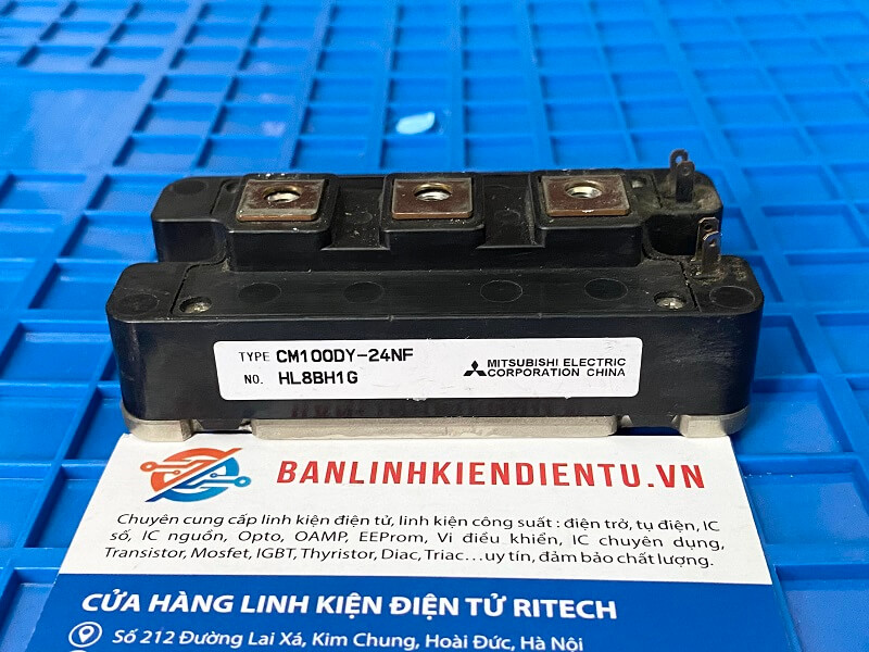 CM100DY-24NF Module IGBT 100A 1200V (tháo máy)