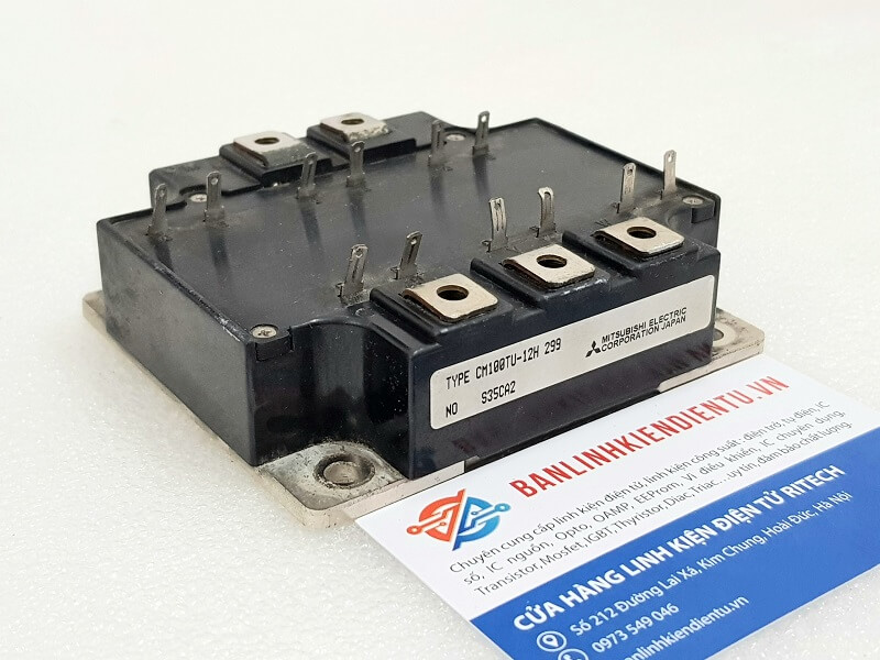 CM100TU-12H Module IGBT Mitsubishi 100A 600V
