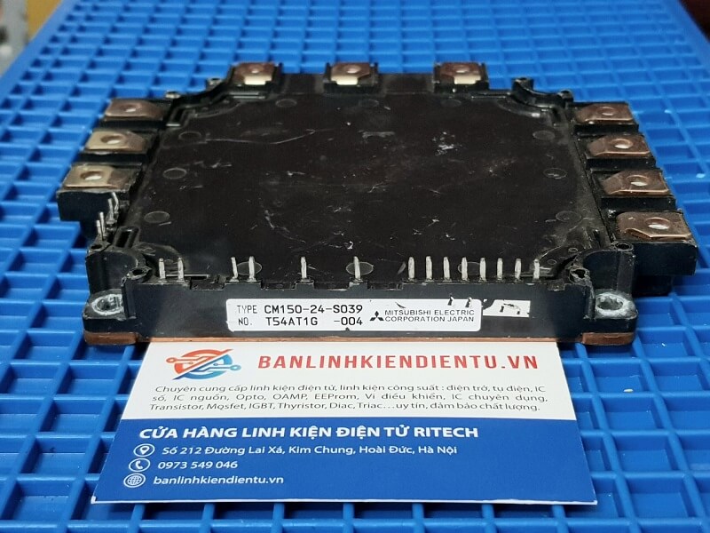CM150-24-S039 CM150-24 Module IGBT Mitsubishi 150A 1200V (Tháo máy)