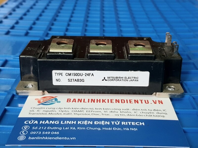 CM150DU-24FA Module IGBT Mitsubishi 150A 1200V (Tháo máy)