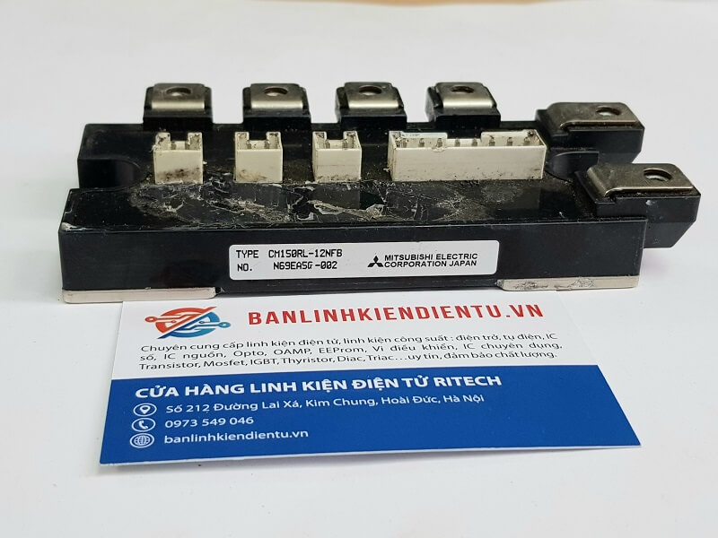 Alternative view of CM150RL-12NFB Module IGBT MITSUBISHI 150A 600V