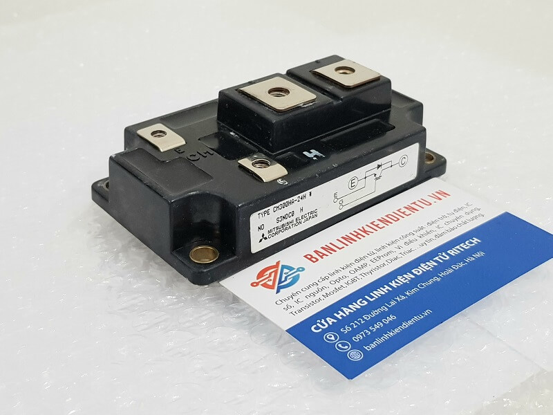 CM300HA-24H IGBT Mitsubishi 300A 1200V (Tháo máy)