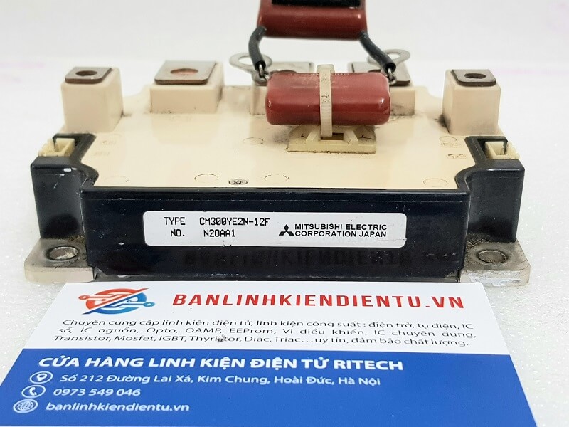 CM300YE2N-12F Mitsubishi Module IGBT 600V 300A hàng tháo máy - Ảnh 2