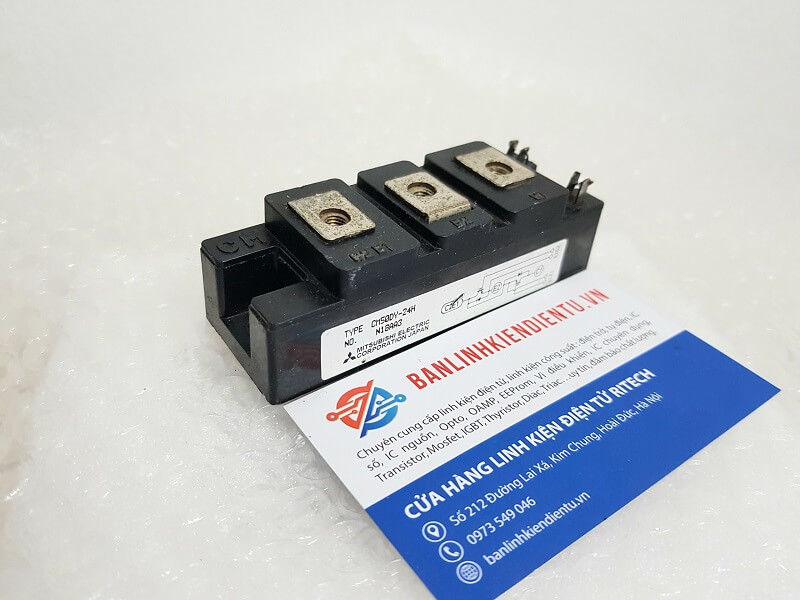 Alternative view of CM50DY-24H Module IGBT 50V/1200A (Tháo máy)