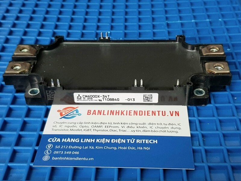 CM600DX-34T Module IGBT Mitsubishi 600A 1700V (tháo máy) - Ảnh 2
