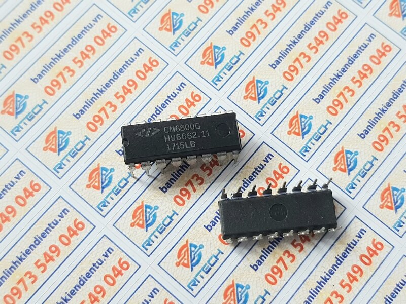CM6800G CM6800 IC nguồn Dip-16 - Ảnh 2