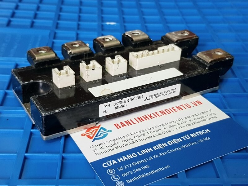 CM75TL-12NF Module IGBT Mitsubishi 75A 600V (tháo máy)