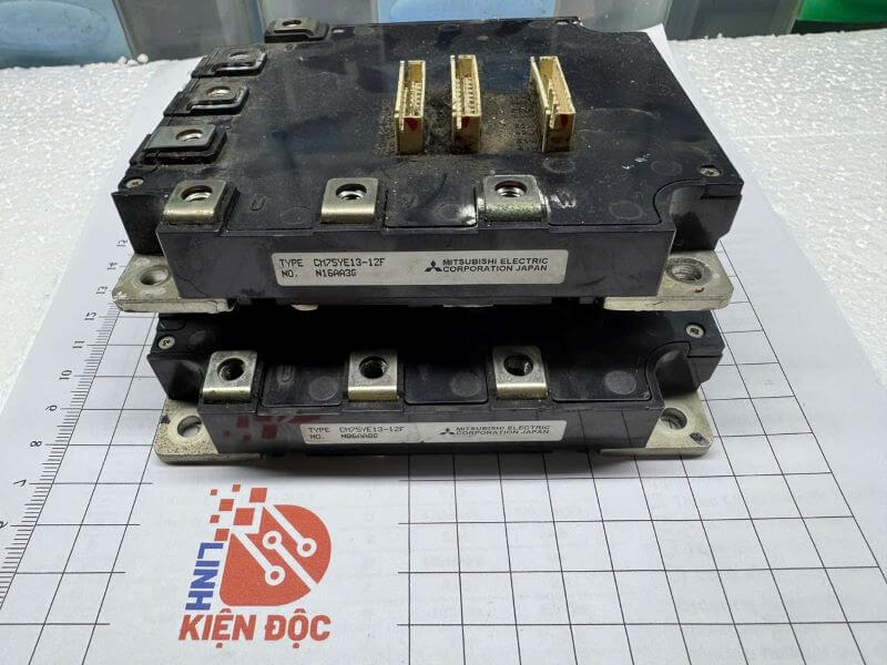 Alternative view of Modul GBT CM75YE13-12F 75A 600V tháo máy chuẩn zin