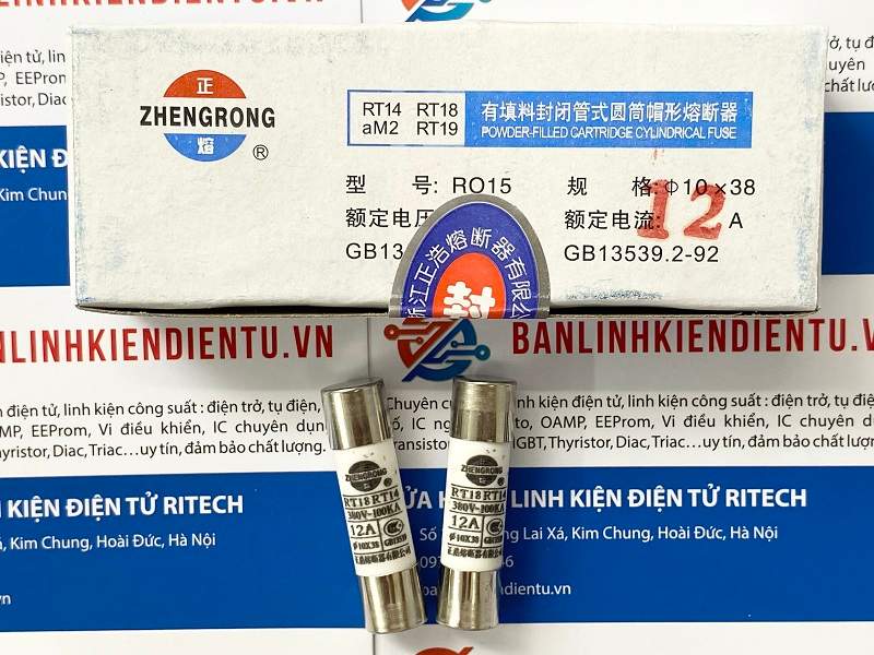 Cầu Chì Sứ 380V 12A