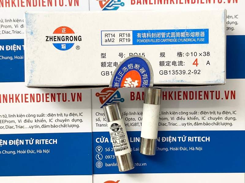 Cầu Chì Sứ 380V 4A