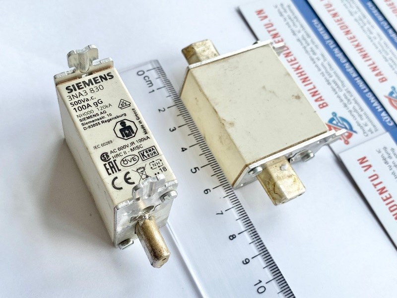 Cầu chì SIEMENS 100A 500V 3NA3 830