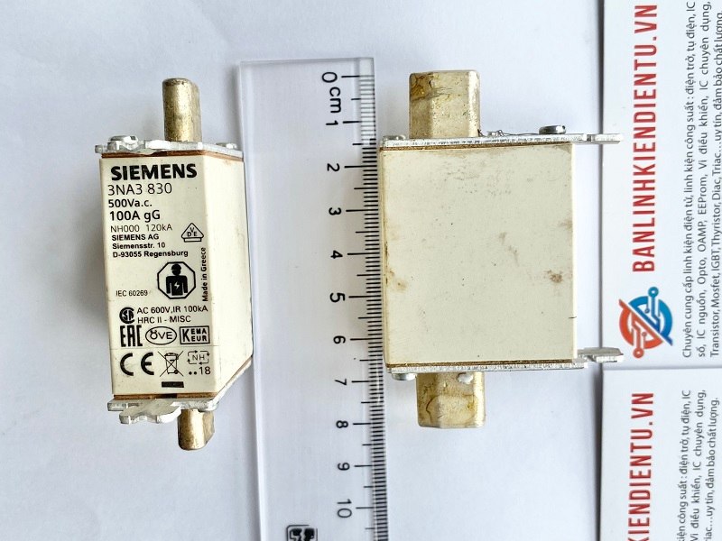 Cầu chì SIEMENS 100A 500V 3NA3 830