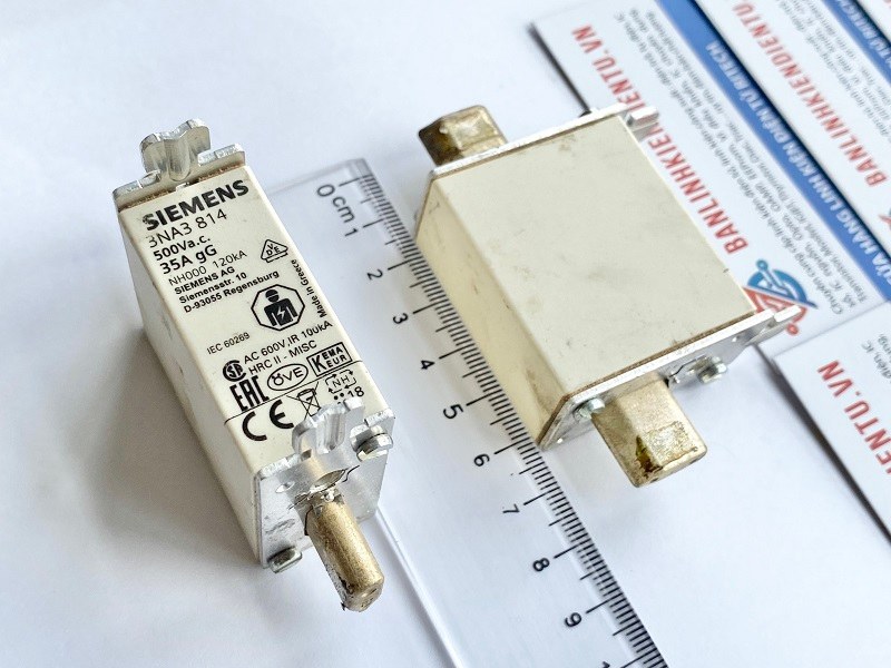 Cầu chì SIEMENS 35A 500V 3NA3 814
