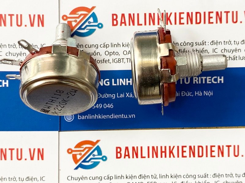 Chiết áp đơn 220K 2W WTH118