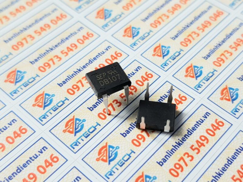 DB107 Diode Cầu 1A/1000V Chân Cắm DIP-4
