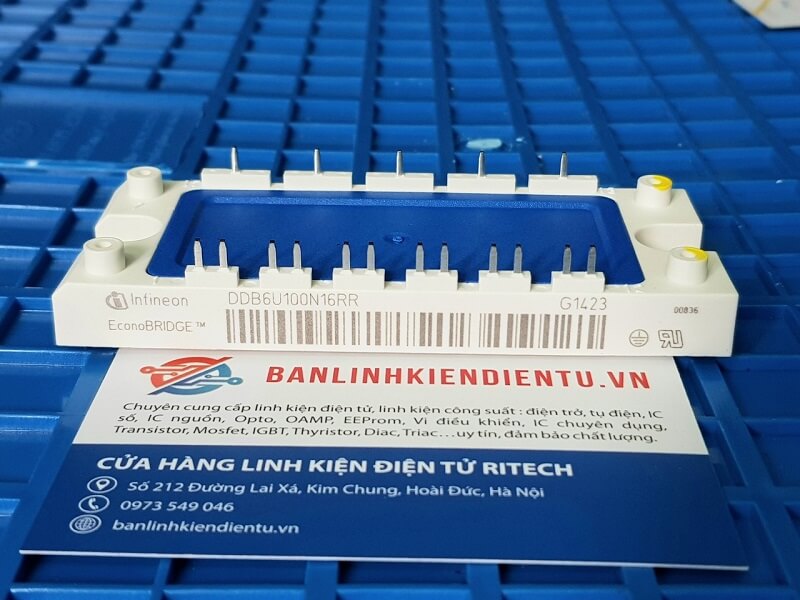 DDB6U100N16RR Module IGBT Infineon 100A 1600V