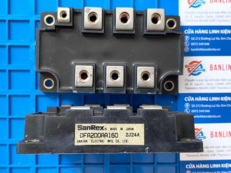 DFA200AA160 DF200AA160 Diode cầu 3 pha- Thyristor Sanrex 200A 1600V (tháo máy)