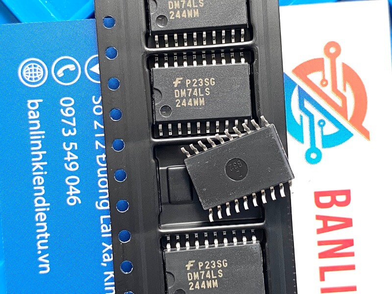 Alternative view of DM74LS244WM, DM74LS244 IC điều khiển SOP20 7.2mm