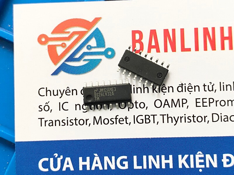 Alternative view of DS26LV32ATM IC Chức Năng SOP-16