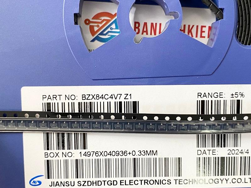 Diode zener BZX84C4V7