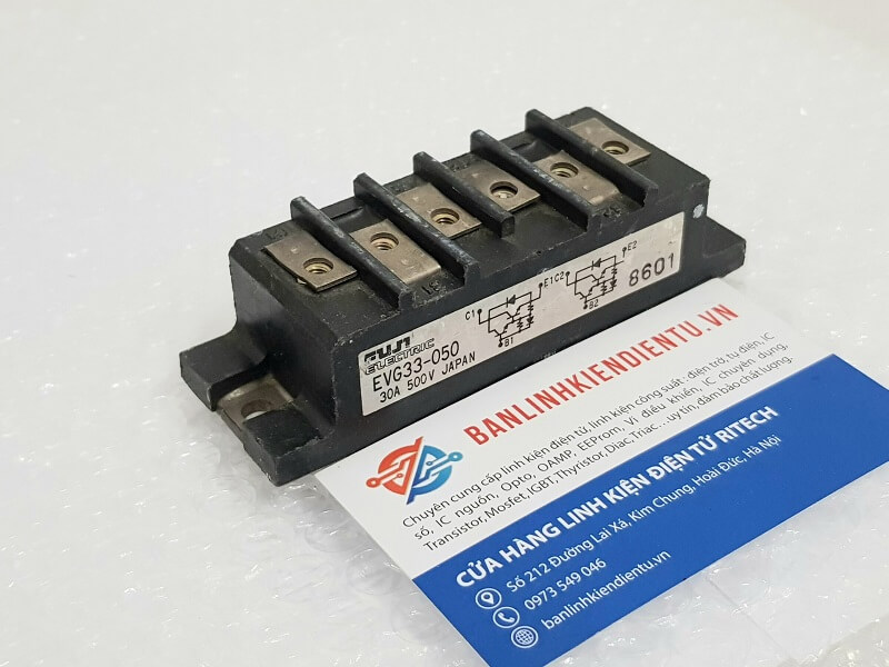EVG33-050 Module Transistor Fuji 30A 500V (Tháo máy)