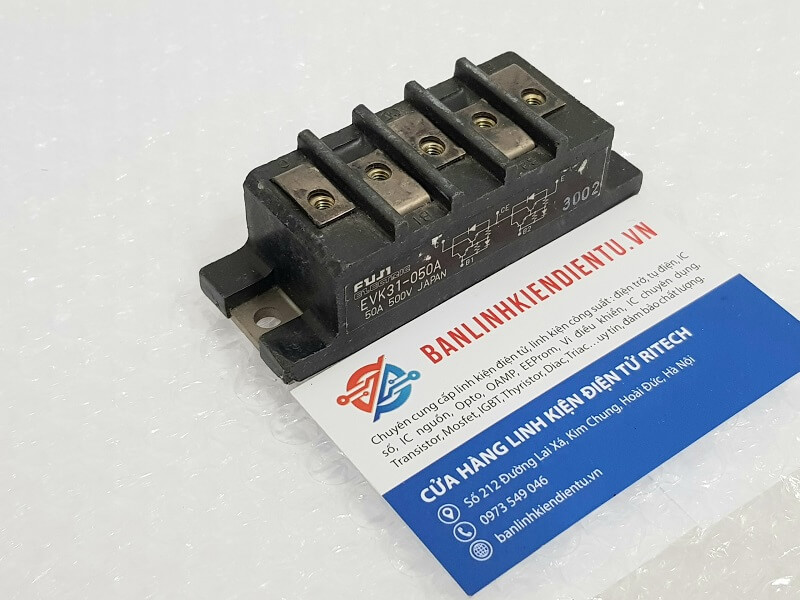 Alternative view of EVK31-050A Module Transistor Fuji 50A 500V (Tháo máy)