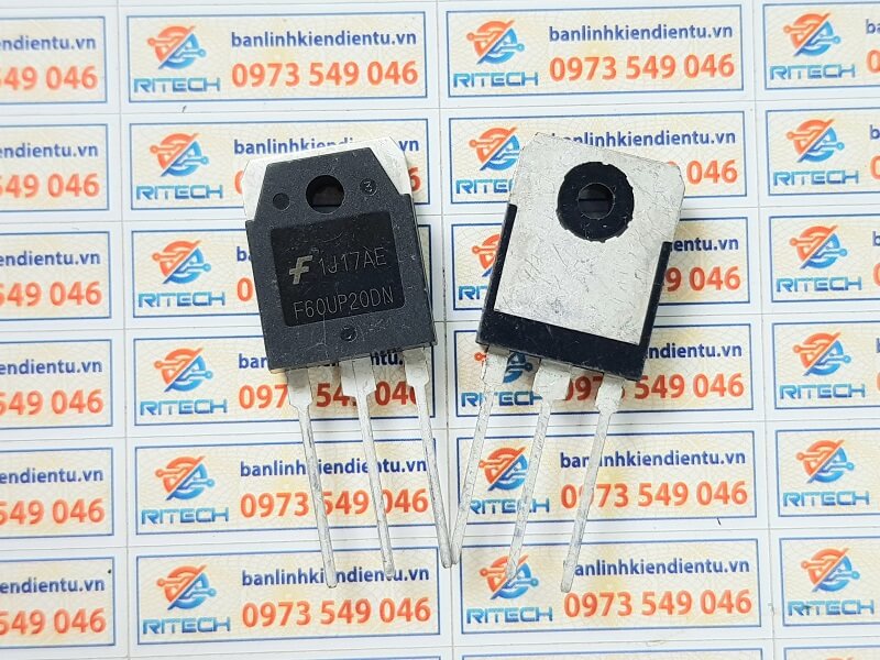 FF60UP20DN Diode Chỉnh Lưu Siêu Nhanh 60A/200V TO-3P