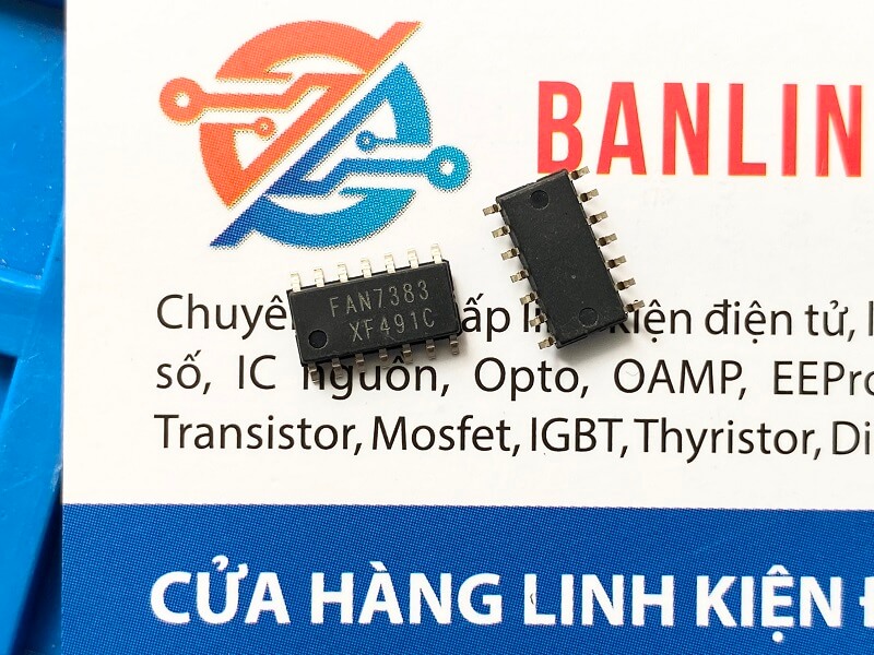 Alternative view of FAN7383 FAN7383MX IC dao động SOP-14