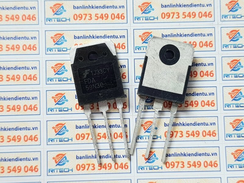 FDA59N30 Mosfet kênh N 59A 300V TO-3P