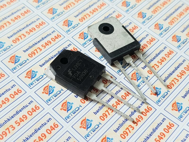 Alternative view of FDA59N30 Mosfet kênh N 59A 300V TO-3P