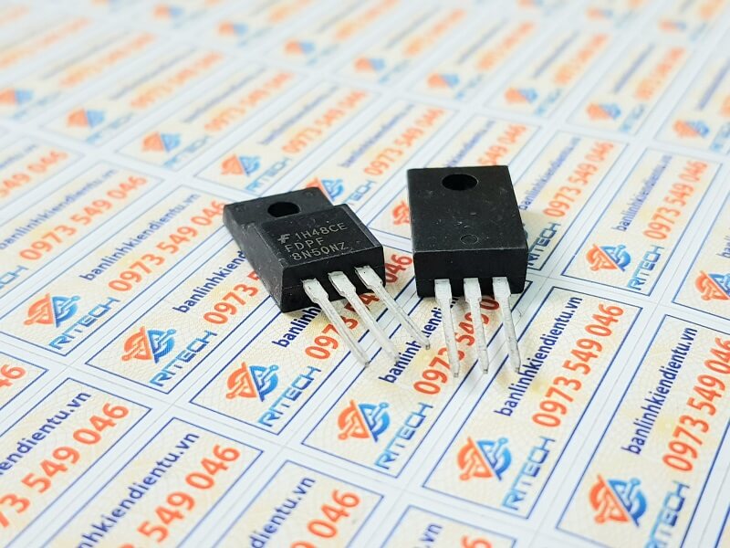 FDPF8N50NZ 8N50NZ Mosfet Kênh-N 8A/500V TO-220F