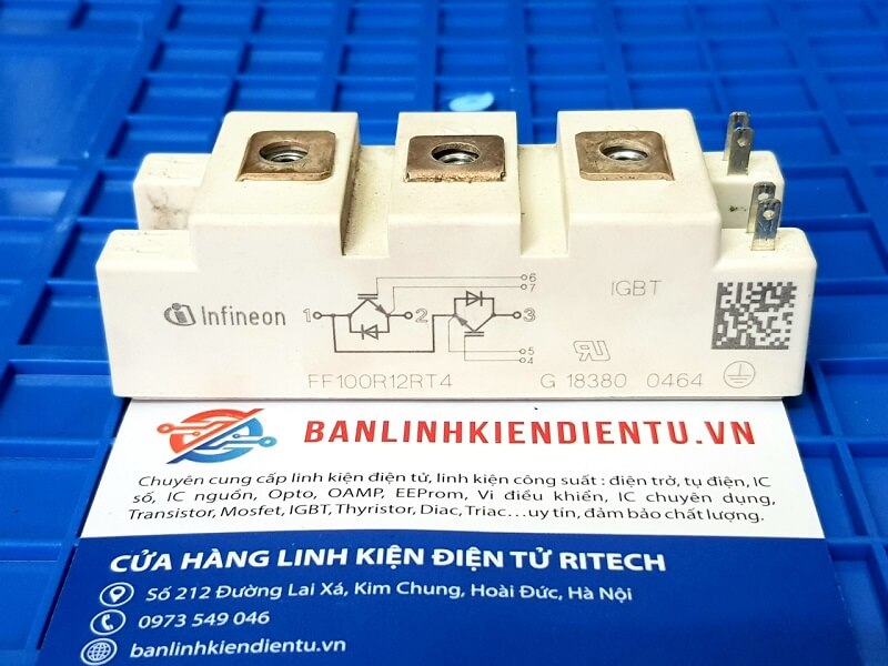 FF100R12RT4 Module IGBT Infineon 100A 1200V ( Tháo máy)