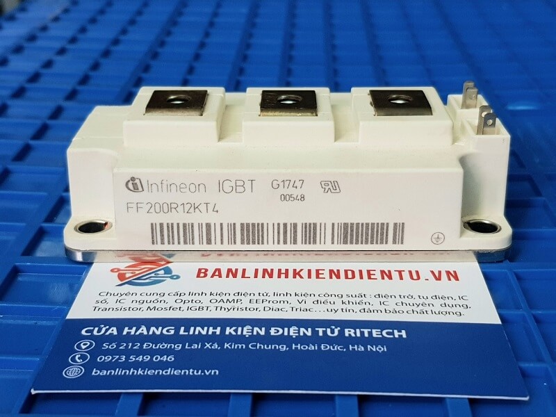 FF200R12KT4 Module IGBT Infineon 200A 1200V (hàng như mới)