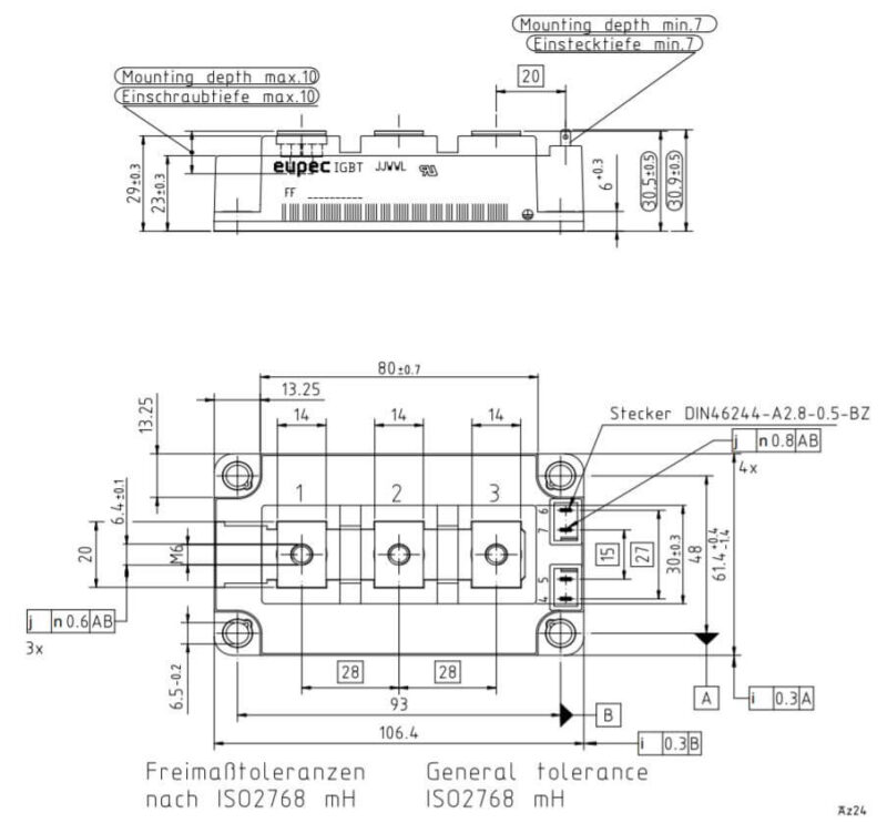 FF300R06KE3 IGBT Infineon 300A 600A - Ảnh 5