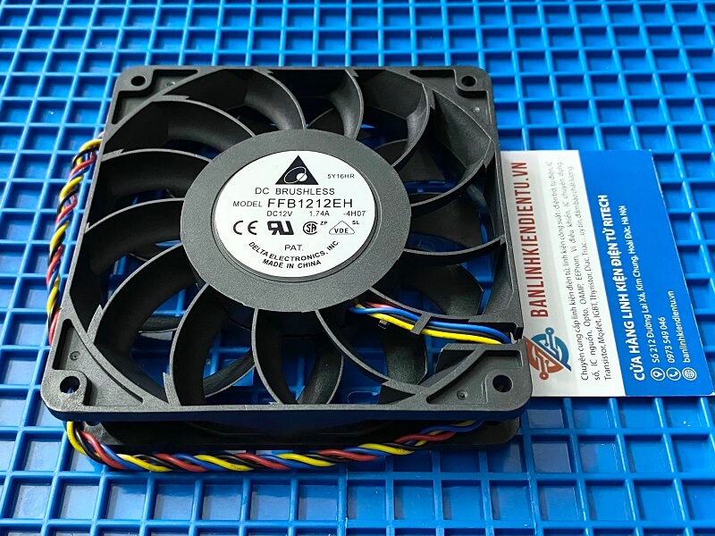 FFB1212EH Quạt Delta 12V-1.74A 120x120x25mm